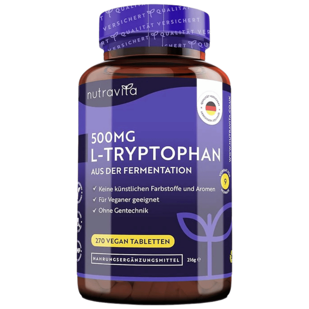 L-Triptofan 500mg 270 comprimate Nutravita