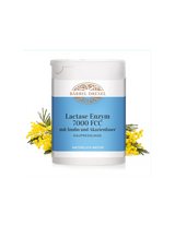 Lactase Enzym 7000 FCC mit Inulin und Akazienfaser/ Lactase Enzyme, 75 comprimate masticabile Bärbel Drexel
