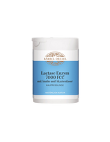 Lactase Enzym 7000 FCC mit Inulin und Akazienfaser/ Lactase Enzyme, 75 comprimate masticabile Bärbel Drexel