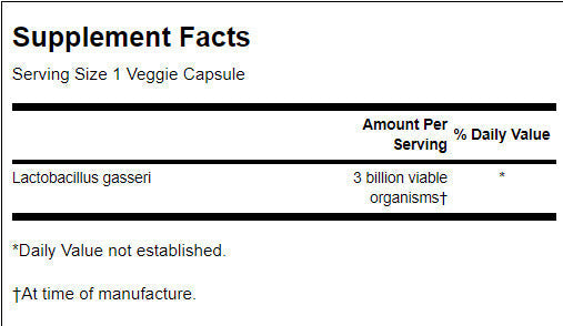 Lactobacillus Gasseri 3 miliarde CFU - 60 capsule