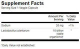 Lactobacillus Plantarum / L Plantarum - 30 capsule