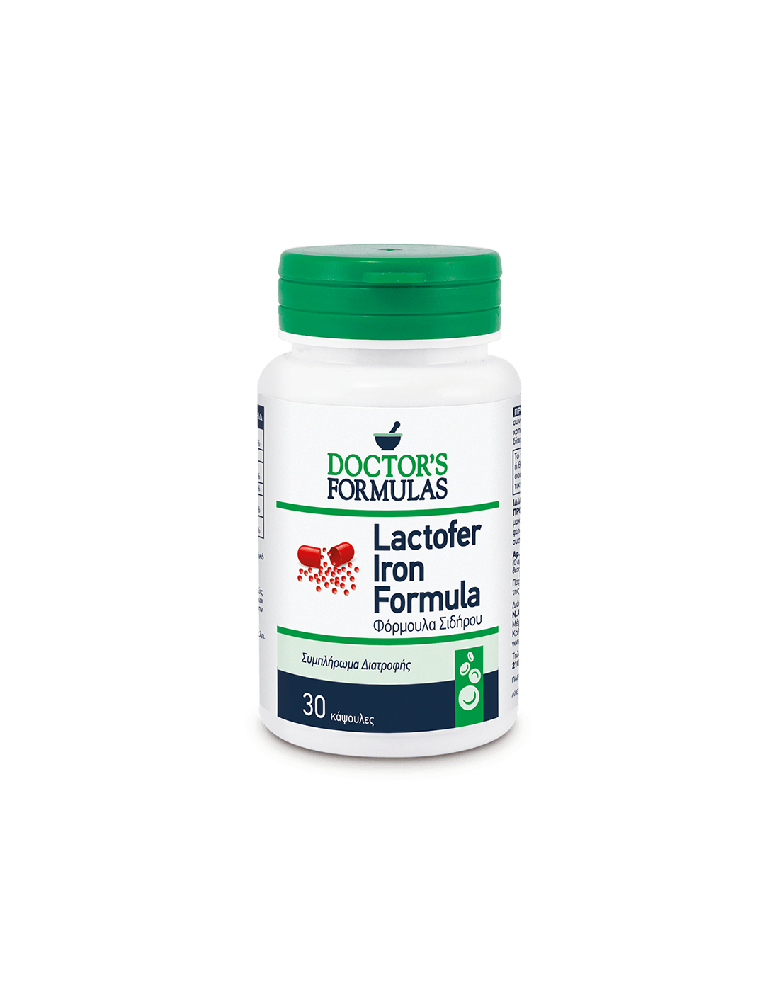 Lactofer Iron Formula / Pentru anemie feripriva, 30 capsule Doctor's Formulas