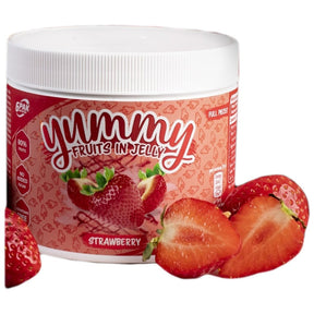 Yummy Fruits In Jelly Strawberry [600 grams, 40 Doses] - Nutra Best Europe