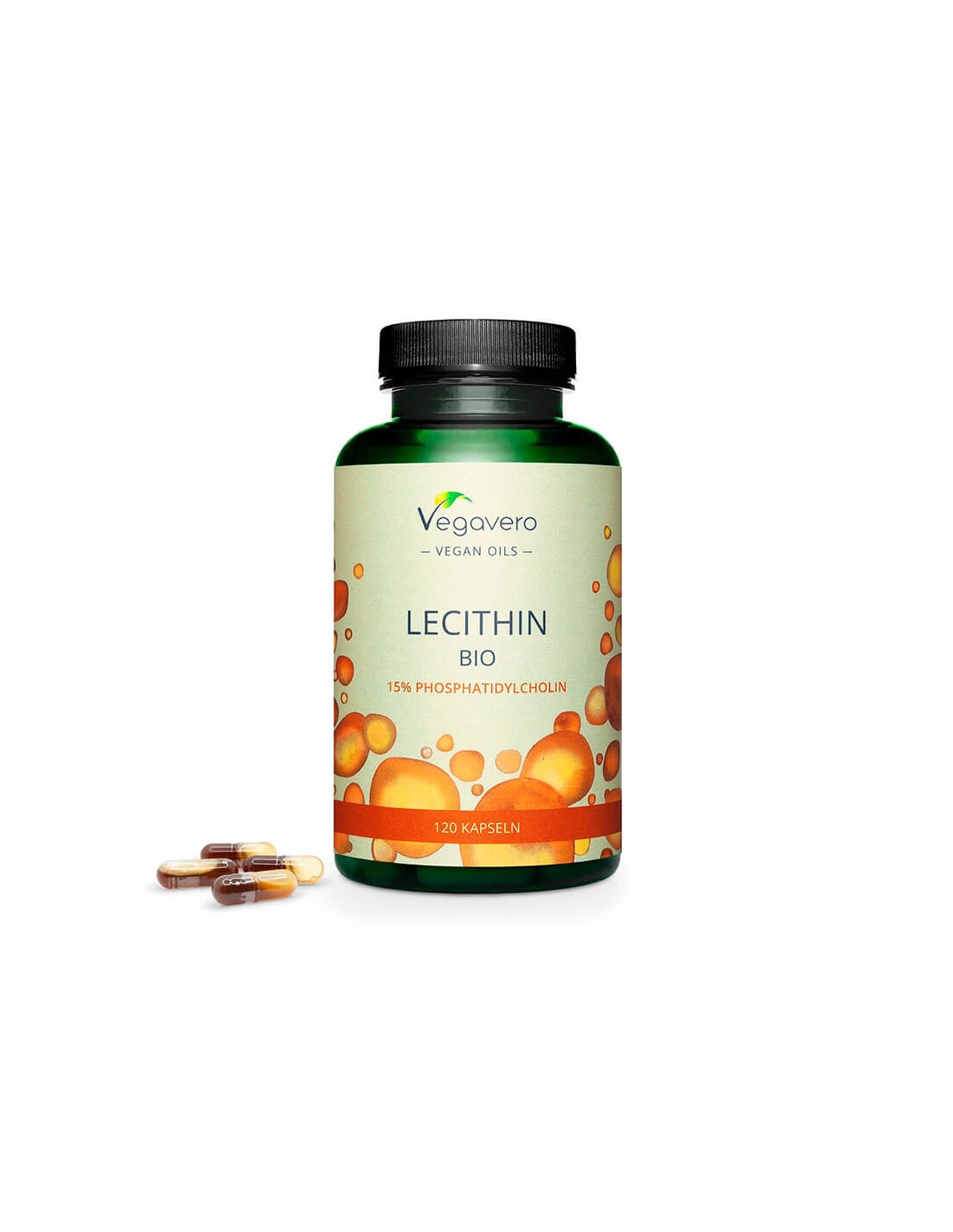 Lecitina Bio - Lecitina bio, 120 capsule Vegavero