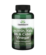 Lecitină, varec, B-6 și oțet de cidru 428 mg - 240 tablete