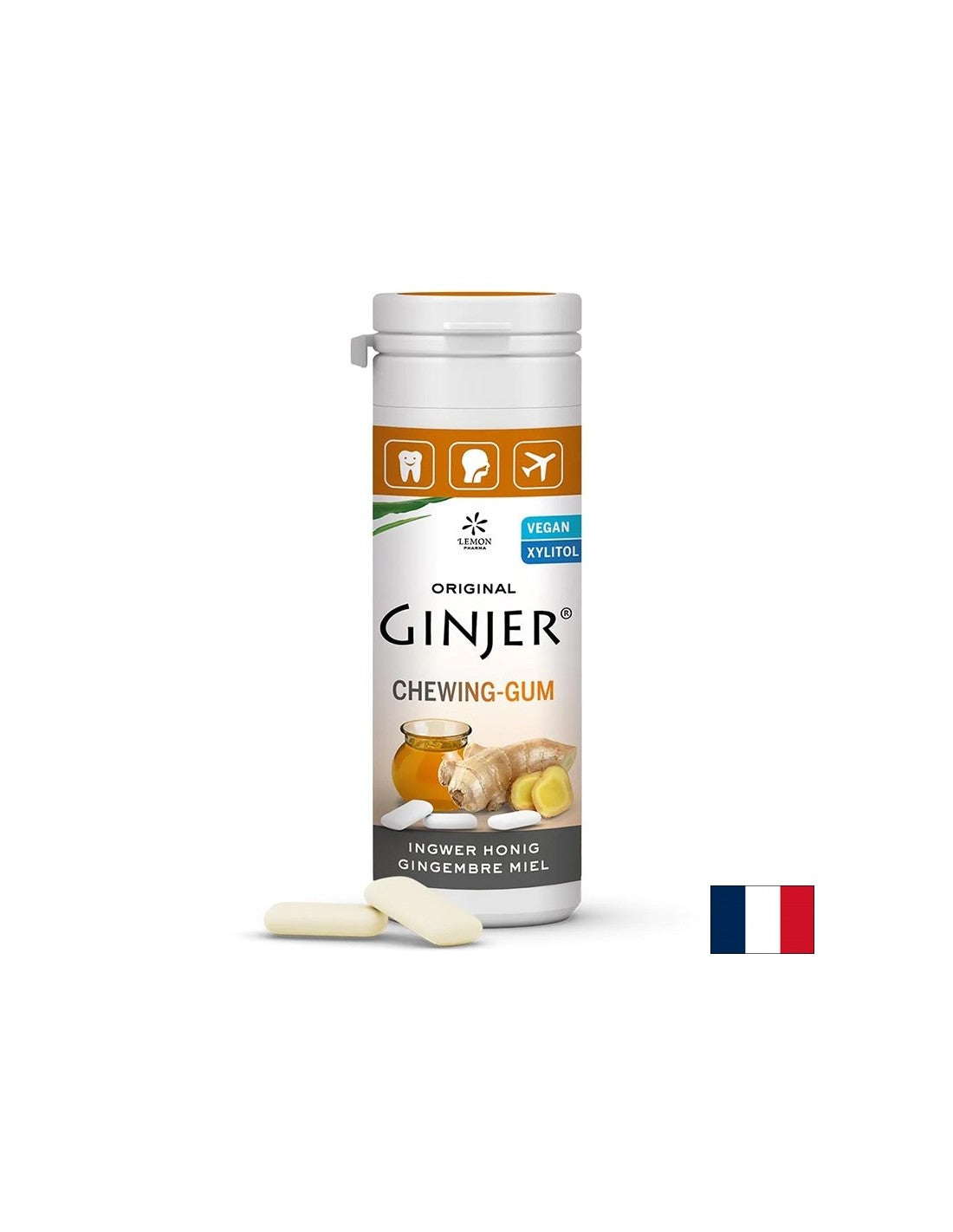 Ghimbir mestecat cu miere de lămâie Pharma