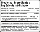 Extract de coama de leu 600 mg - 60 capsule