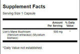 Ciuperca coama de leu 500 mg - 60 capsule