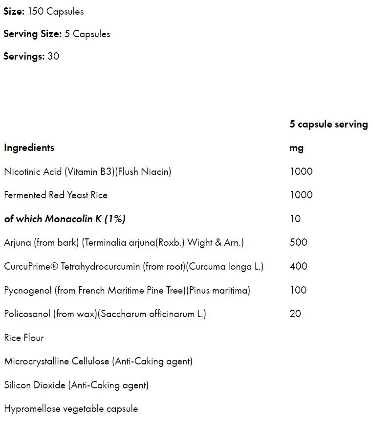 Lipid Pro+ | Suport pentru colesterol - 150 capsule