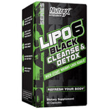 Lipo 6 Black | Cleanse &amp; Detox - 60 de capsule