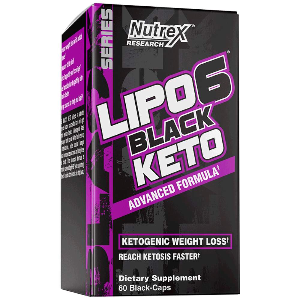 Lipo 6 Black / Keto - 60 capsule