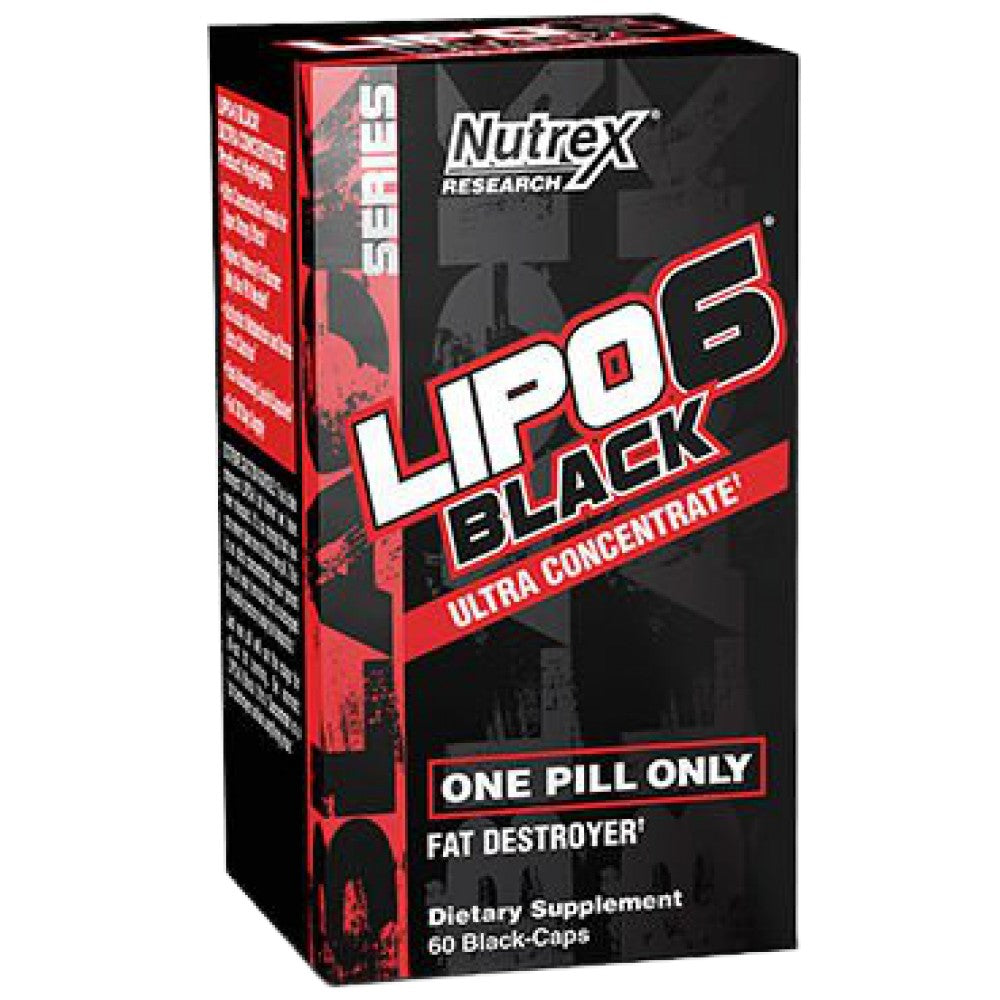 Lipo 6 Black Ultra Concentrat | Extreme Potency 60 capsule
