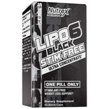 Lipo 6 Black Ultra Concentrat / Fără Stim - 60 capsule