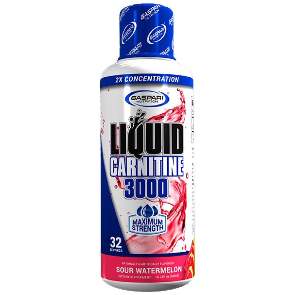 Carnitină lichidă 3000 | 2x Concentratie - Puterea Maxima - 480 ml