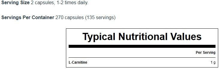 Liquid L-Carnitine Caspules 90 capsule de gel