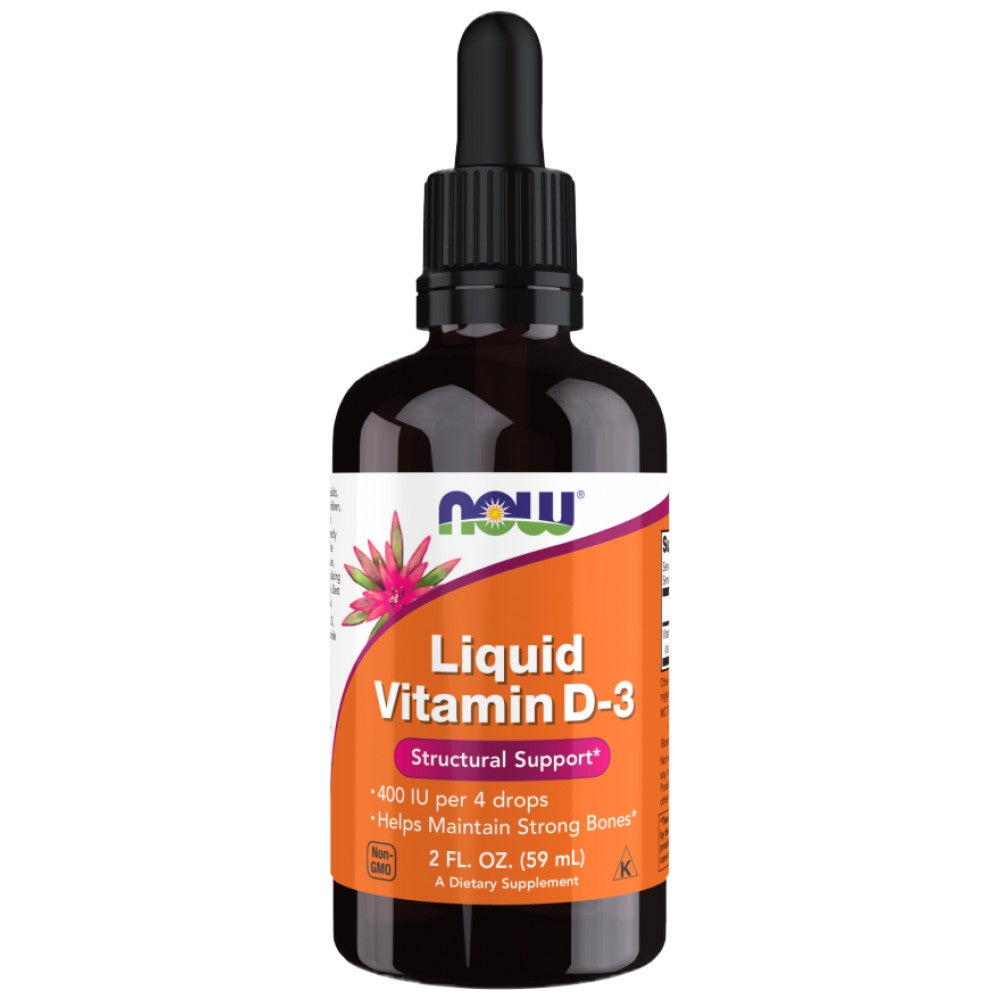 Vitamina D-3 lichidă / 100 UI per picătură - 60 ml