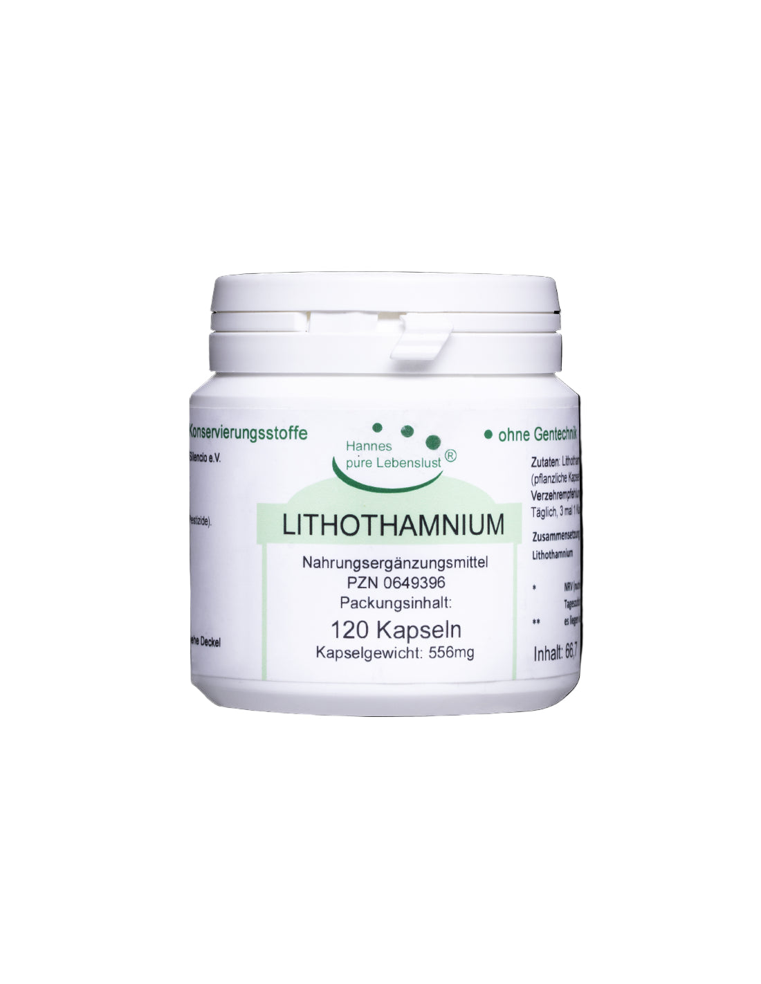 Lithothamnium - Lithothamnium (alge roșii), 120 capsule