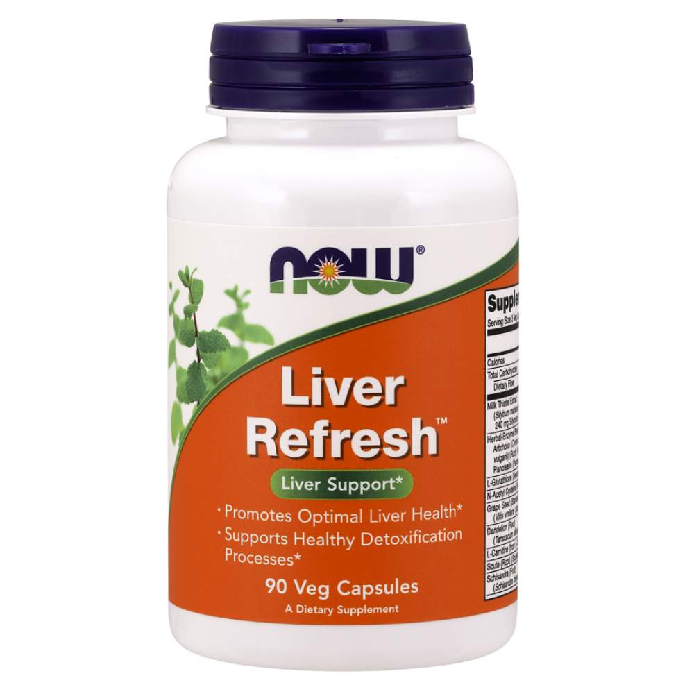 Detoxifiant și regenerator hepatic (Liver Refresh) [90 capsule]