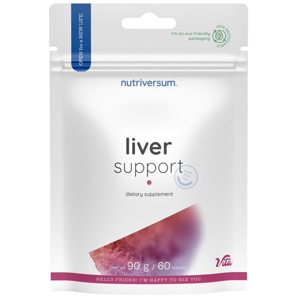 Suport hepatic | Formula completă de îngrijire a ficatului - 60 de tablete