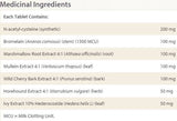 Sănătate pulmonară, bronșică și sinusală 650 mg 45 comprimate