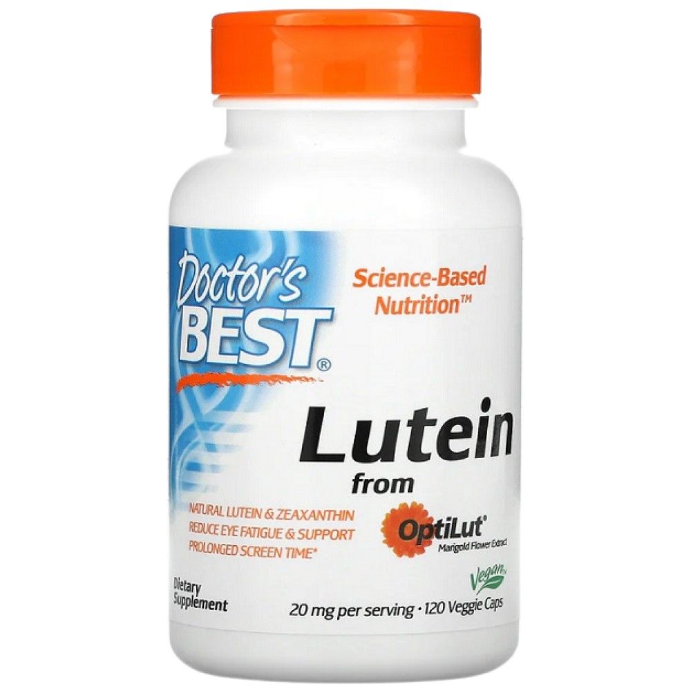 Luteină 10 mg | De la OptiLut - 120 capsule