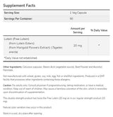 Esteri de luteină 20 mg | Dubla putere - 90 capsule