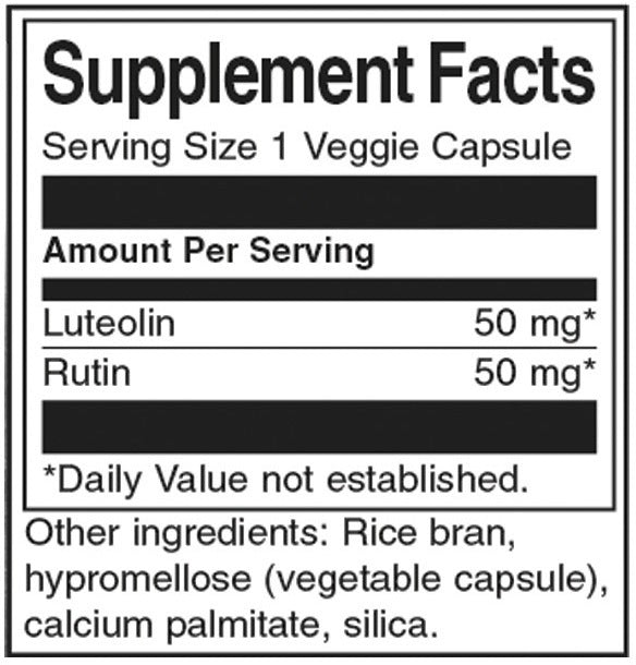 Complex Luteolin 100 mg - 30 capsule