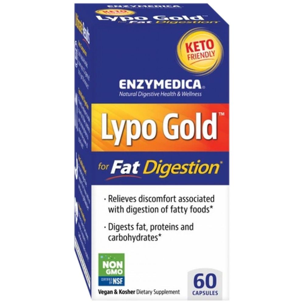 Lypo Gold | Digestia grăsimilor - 60 capsule