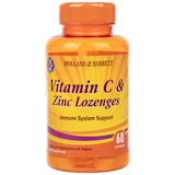 Pastile cu vitamina C și zinc / Suport pentru sistemul imunitar - 60 Bomboane