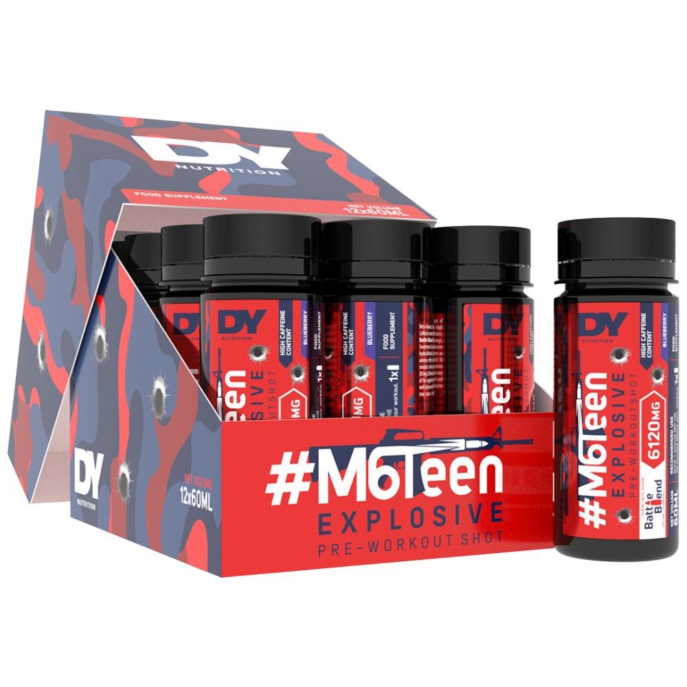 M6 Teen Explosive / Shot pre-antrenament - 12 x 60 ml