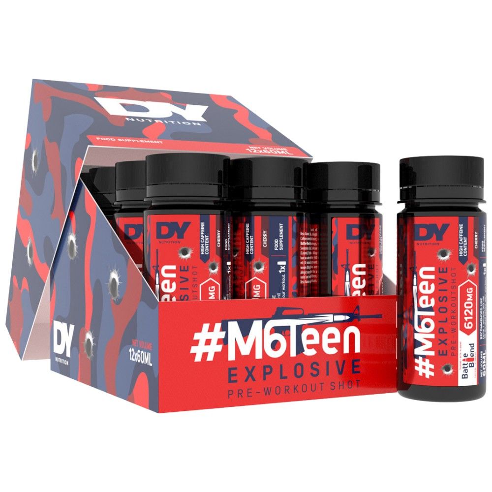 M6 Teen Explosive / Shot pre-antrenament - 12 x 60 ml