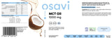 Ulei MCT 1000 mg | C8 + C10 - 120 capsule moi