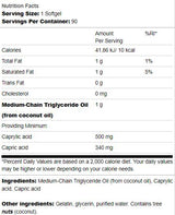 MCT Pure 1000 mg 90 capsule de gel