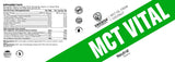 MCT Vital Powder / din ulei de cocos - 300 grame