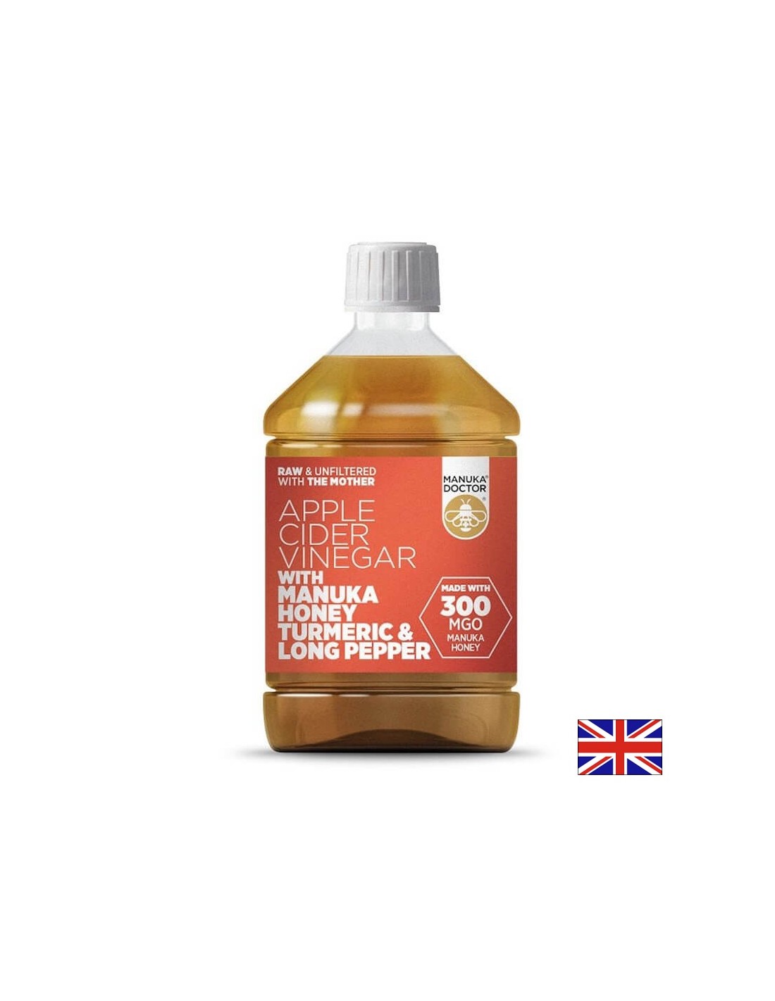 Otet de mere cu miere de Manuka Turmeric si piper lung - Otet de mere cu miere de Manuka Turmeric si piper lung