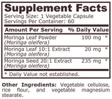 Pure Nutrition - COMPLEX MORINGA - 60 de capsule vegetale