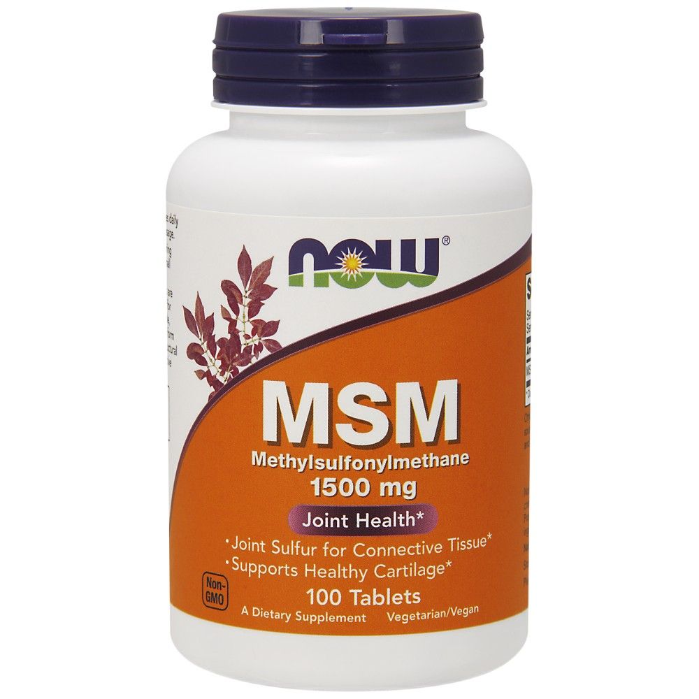 MSM 1500 mg - 100 comprimate