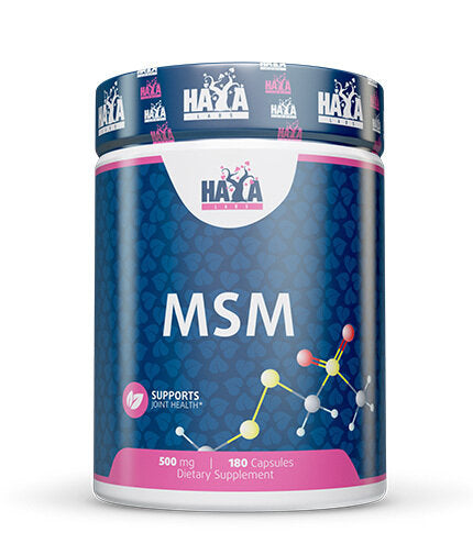 MSM 500 mg. / 180 capsule.
