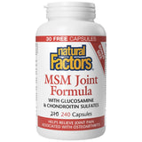 Formula pentru articulații MSM 840 mg - 240 capsule