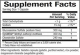 Formula pentru articulații MSM 840 mg - 240 capsule