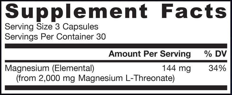 MagMind | L-Treonat de magneziu Magtein® 90 капсули