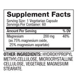Magneziu 200 mg / 60 capsule