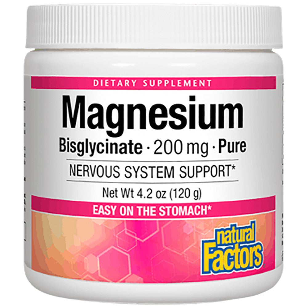 Pudră de bisglicinat de magneziu - 120 de grame
