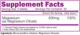 Citrat de magneziu 400 mg - 60 tablete