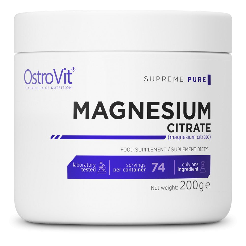 Pudră de citrat de magneziu 200 grame