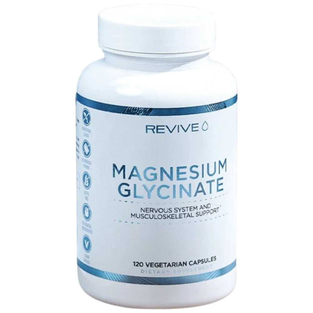 Glicinat de magneziu 200 mg - 120 capsule
