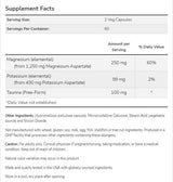 Aspartat de magneziu și potasiu - 120 de capsule