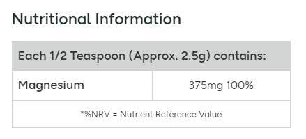 Pulbere de magneziu 375 mg | Citrat de magneziu - 200 de grame