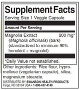 Extract de Magnolia 200 mg | Standardizat - 30 capsule