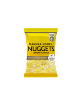 Nuggets cu miere de Manuka aromă de lămâie făcute cu 100 MGO miere de Manuka, 120 g